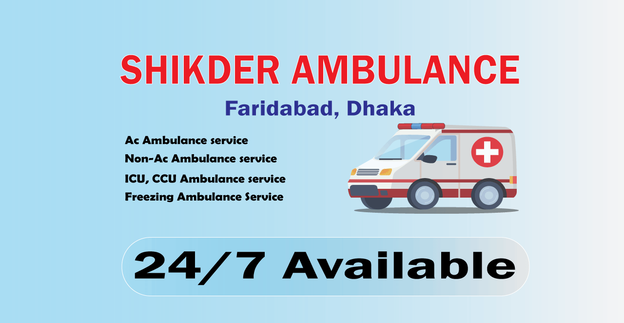 Ambulance Service Faridabad, Dhaka